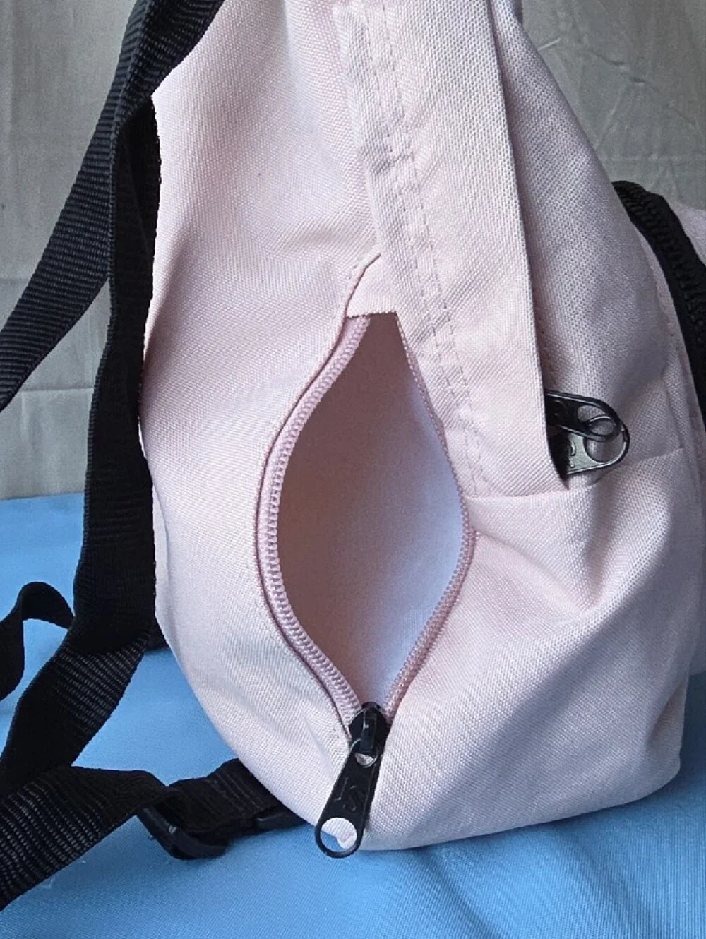 Jansport Mini Pint Backpack in Pale Misty Pink